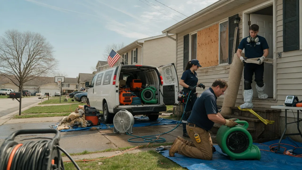 Water Damage Restoration in Louisville, KY near me